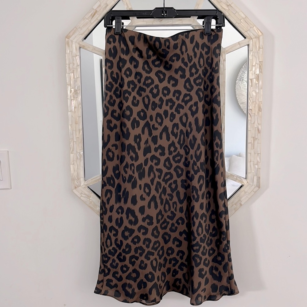 Banana Republic Silk Slip Skirt Size S